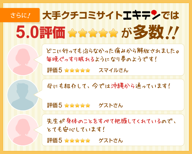 当院の施術が雑誌など多数掲載されています