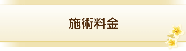 施術料金